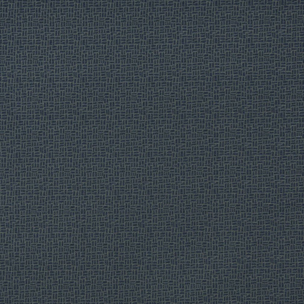 Essentials Navy Abstract Upholstery Fabric / Pacific