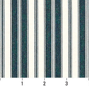 Essentials Outdoor Navy Blue Classic Stripe Upholstery Fabric