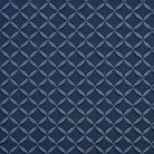 Load image into Gallery viewer, Essentials Heavy Duty Navy Geometric Medallion Upholstery Fabric / Ocean