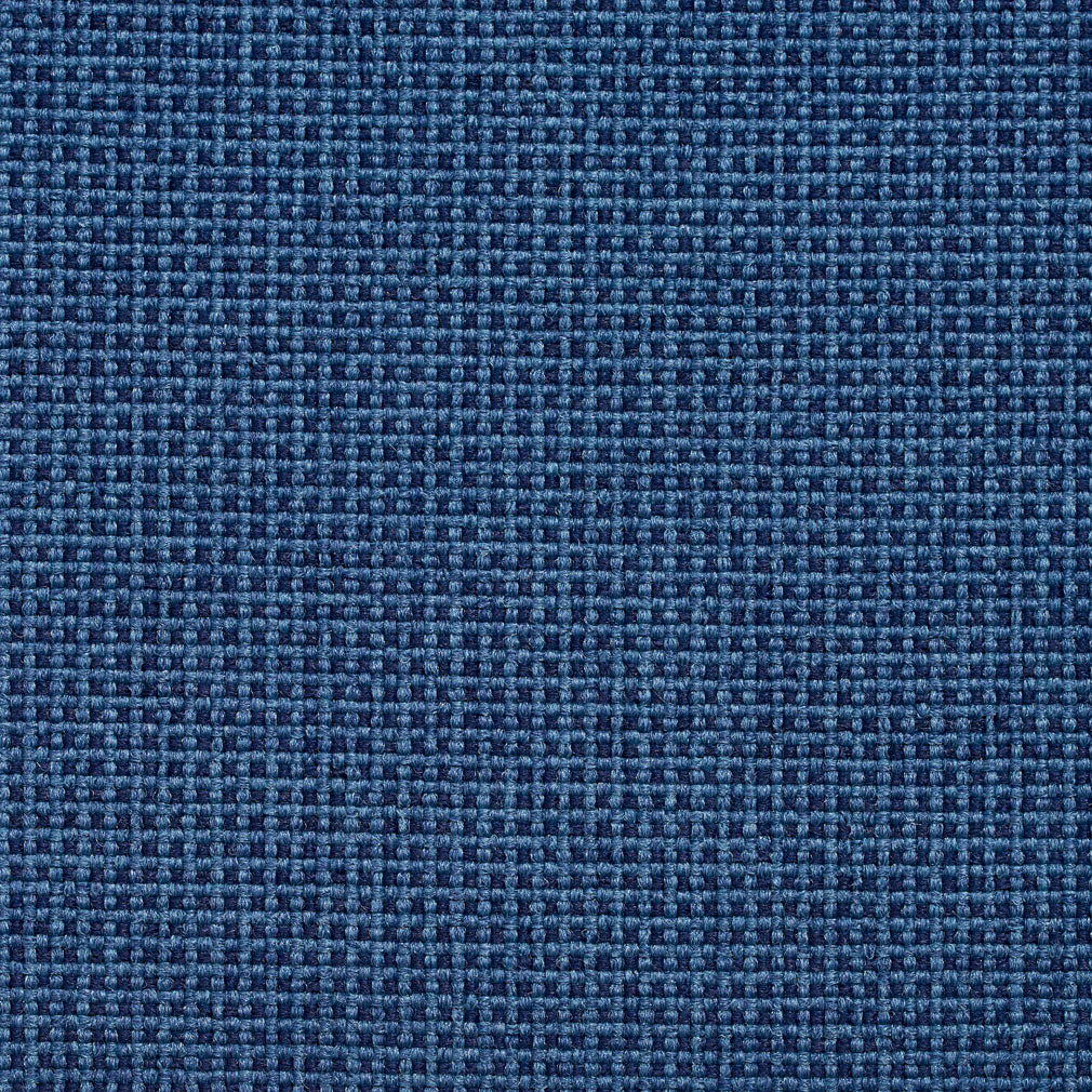 Essentials Heavy Duty Mid Century Modern Scotchgard Navy Blue Upholstery Fabric / Marine