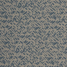 Load image into Gallery viewer, Essentials Stain Repellent Upholstery Fabric Navy / Rice Cobalt