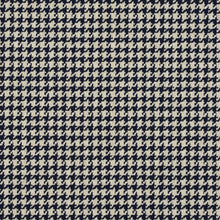Load image into Gallery viewer, Essentials Navy White Upholstery Fabric / Cobalt Houndstooth