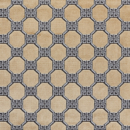 SCHUMACHER OCTAVIA VELVET FABRIC 72791 / GOLD
