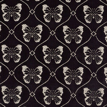 Load image into Gallery viewer, SCHUMACHER PAPILLON VELVET FABRIC / ONYX