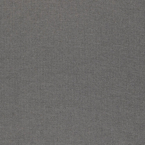 SCHUMACHER PALOMA HERRINGBONE FABRIC / OXFORD GREY