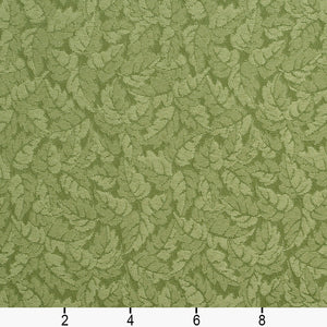 Essentials Heavy Duty Olive Green Botanical Leaf Upholstery Fabric / Spring