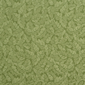 Essentials Heavy Duty Olive Green Botanical Leaf Upholstery Fabric / Spring