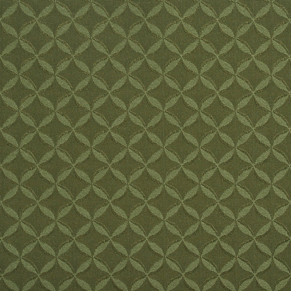 Aloe Green Abstract & Geometric Woven Patterns Upholstery Fabric by the Yard