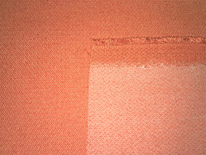 Orange Coral Rusty Indoor Outdoor Drapery Upholstery Fabric