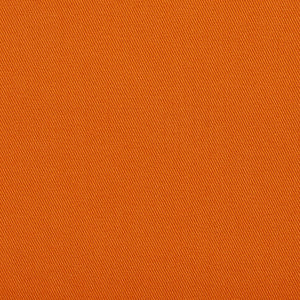 Essentials Cotton Twill Orange Upholstery Fabric / Mandarin