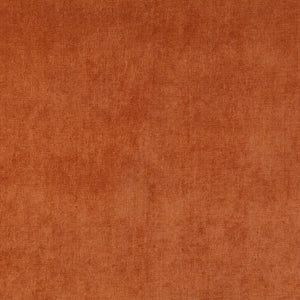 Essentials Velvet Upholstery Drapery Fabric Orange / Spice