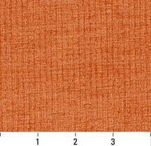 Load image into Gallery viewer, Essentials Velvet Upholstery Drapery Fabric Orange / Spice Stripe