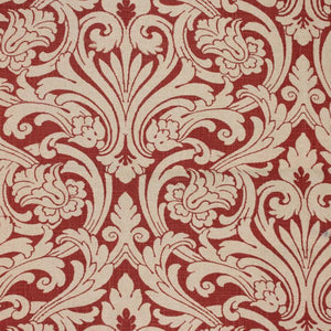 4 Colors Damask Upholstery Drapery Fabric Gold Red Aqua / RMIL14