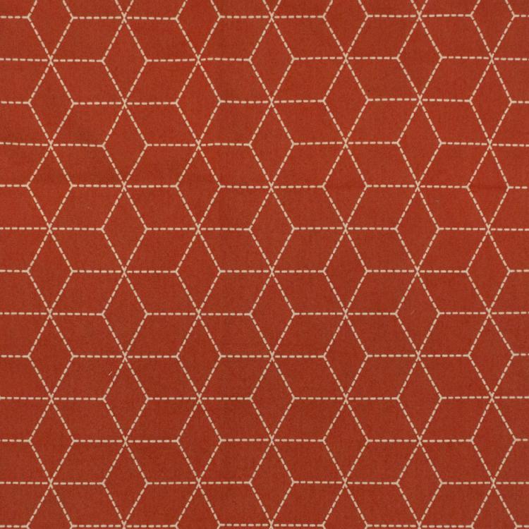 6 Colors Geometric Upholstery Fabric Red Purple Green Gray / FT13