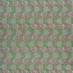 SCHUMACHER PERSEPHONE FABRIC / VERDANT