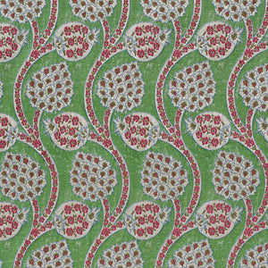 SCHUMACHER PERSEPHONE FABRIC / VERDANT