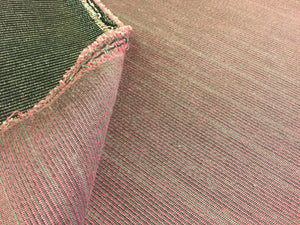 Pink Neon Green Stripe Pattern Textured Upholstery Fabric WHS 3896