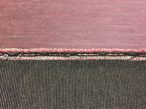 Pink Neon Green Stripe Pattern Textured Upholstery Fabric WHS 3896