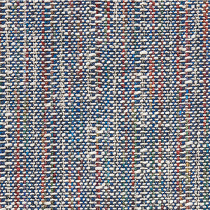 SCHUMACHER PIEDMONT FABRIC / INDIGO & MULTI
