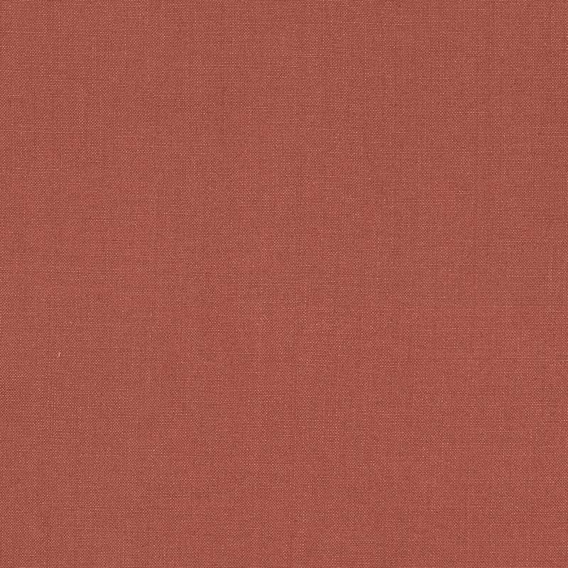 SCHUMACHER PIET PERFORMANCE LINEN FABRIC 69932 / CAYENNE