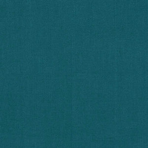 SCHUMACHER PIET PERFORMANCE LINEN FABRIC 69949 / DEEP TEAL