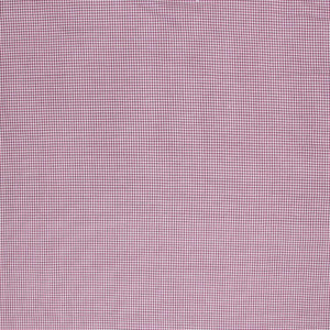 Cotton Tiny Houndstooth Geometric Drapery Fabric Purple White / Plum