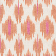 Load image into Gallery viewer, SCHUMACHER PRESIDIO IKAT FABRIC / ORANGE