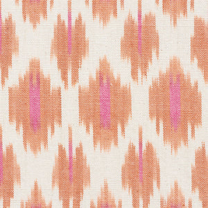 SCHUMACHER PRESIDIO IKAT FABRIC / ORANGE