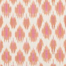 Load image into Gallery viewer, SCHUMACHER PRESIDIO IKAT FABRIC / ORANGE