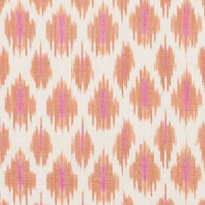 SCHUMACHER PRESIDIO IKAT FABRIC / ORANGE