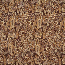 Load image into Gallery viewer, Essentials Paisley Upholstery Fabric Brown Gray Gold Beige / Canyon Phoenix