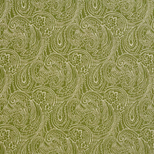 Load image into Gallery viewer, Essentials Heavy Duty Paisley Upholstery Fabric / Olive