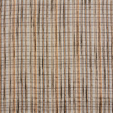 Load image into Gallery viewer, Essentials Sheer Fade Resistance Performance Drapery Plaid Fabric Black Yellow / Bronze