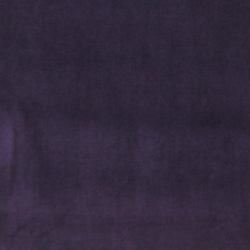 Essentials Cotton Velvet Purple Upholstery Drapery Fabric