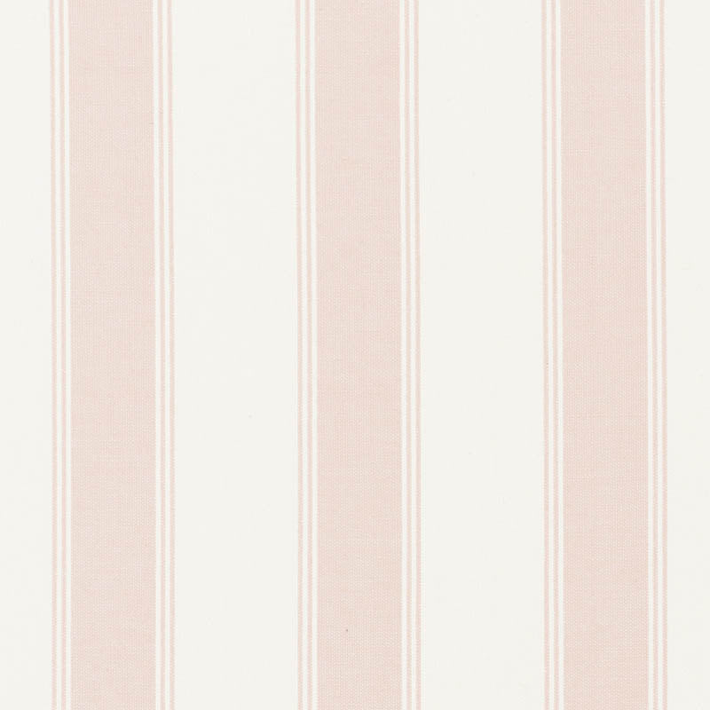 SCHUMACHER RAFE STRIPE FABRIC / QUIET PINK