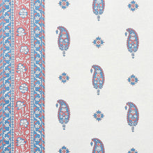 Load image into Gallery viewer, SCHUMACHER OJAI PAISLEY FABRIC / RED