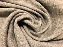 Load image into Gallery viewer, Faux Linen Texture Taupe Beige Rustic Neutral Upholstery Drapery Fabric