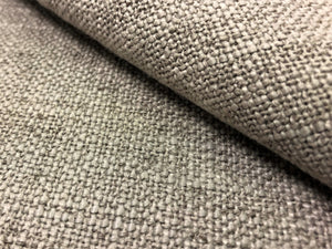 Faux Linen Texture Taupe Beige Rustic Neutral Upholstery Drapery Fabric
