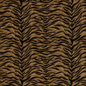 3 Colors Tiger Cat Animal Chenille Upholstery Fabric Beige Cream Gray Black / RMIL13