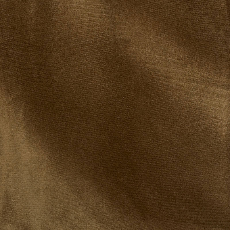 SCHUMACHER ROCKY PERFORMANCE VELVET FABRIC 70464 /  WALNUT