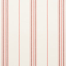 Load image into Gallery viewer, SCHUMACHER SCARSET STRIPE FABRIC / ROSEWOOD