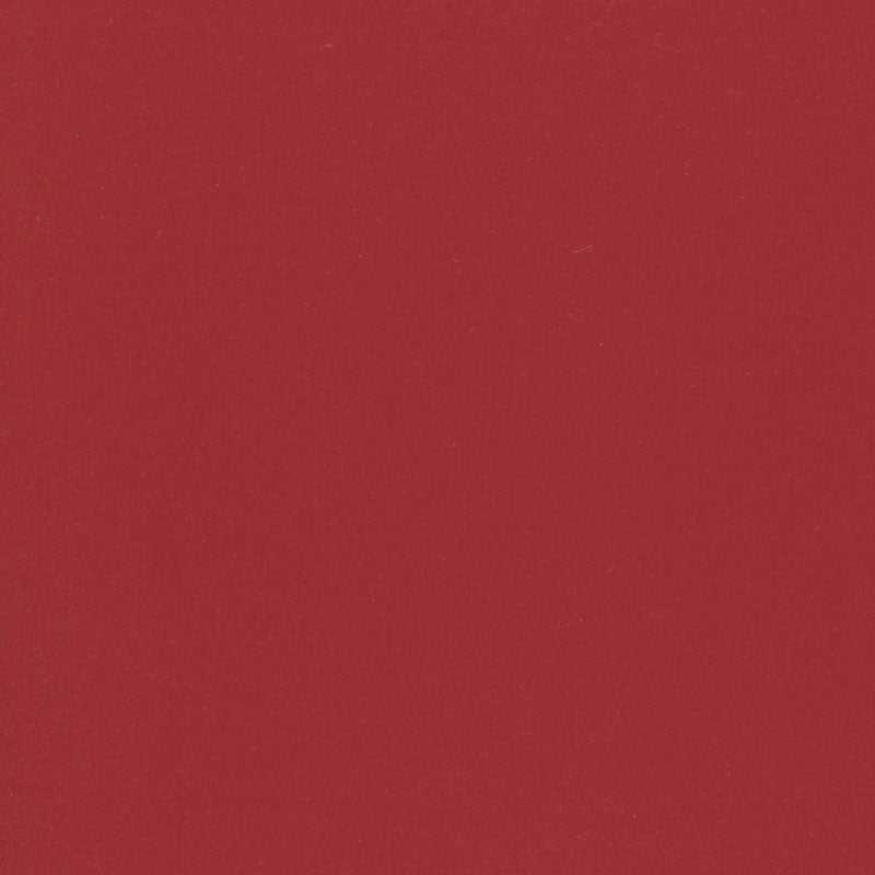 SCHUMACHER PRESTWICK WOOL SATIN FABRIC / ROUGE