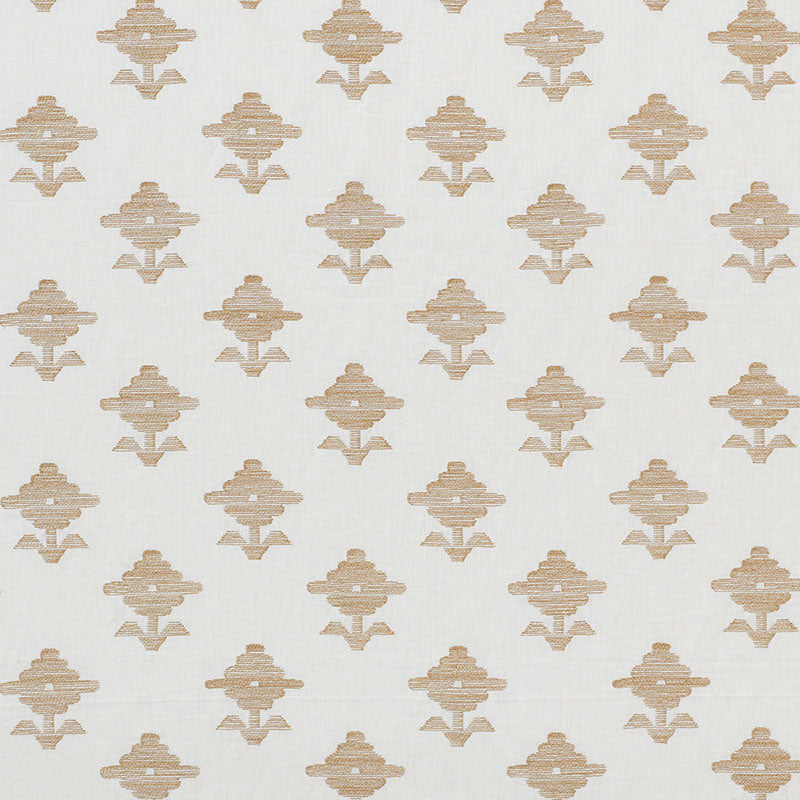 SCHUMACHER RUBIA EMBROIDERY FABRIC 74160 / IVORY