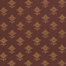 Load image into Gallery viewer, SCHUMACHER RUBIA EMBROIDERY FABRIC 74162 / UMBER