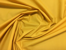 Load image into Gallery viewer, Vintage Yellow Nylon Waterproof Raincoat Outdoor Fabric