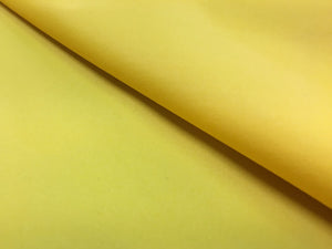 Vintage Yellow Nylon Waterproof Raincoat Outdoor Fabric