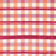 Load image into Gallery viewer, Checkered Plaid Upholstery Fabric Beige Red Green Blue Gray / RMIL13