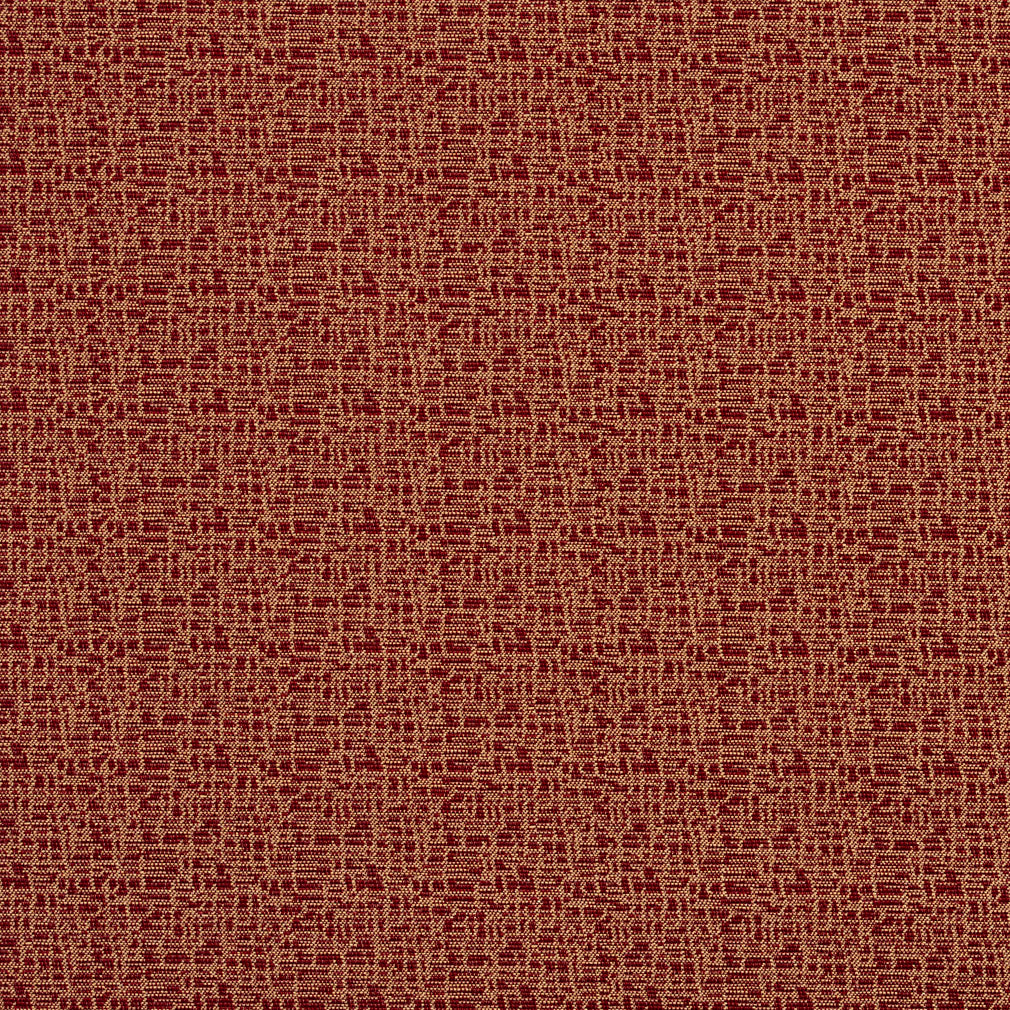 Essentials Heavy Duty Red Beige Upholstery Fabric / Spice