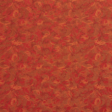 Load image into Gallery viewer, Essentials Heavy Duty Scotchgard Red Coral Orange Abstract Upholstery Fabric / Autumn