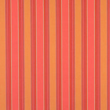 Load image into Gallery viewer, Essentials Outdoor Stain Resistant Upholstery Drapery Fabric Red / Coral Stripe